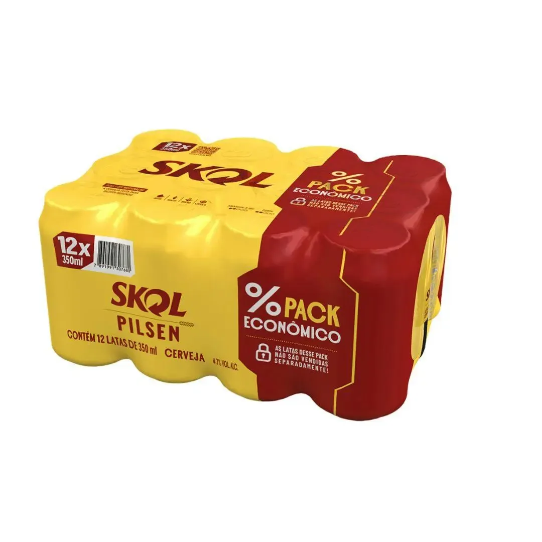 Delivery de Skol 350ml - Pack Econômico (12 unidades) gelada e a preço de mercado é aqui no Bar do José. É só pedir e entregamos rapidinho na sua casa. Você ainda pode conferir ofertas imperdíveis de cervejas, petiscos, destilados, vinhos e bebidas não alcoólicas, como água, energéticos e refrigerantes. Basta inserir seu endereço para ver os produtos que estão disponíveis na sua região e aproveitar o maior delivery de bebidas geladas do Brasil. Descrição do produto Pacote com 12 unidades (EMBALAGEM FECHADA) Este produto é vendido apenas na EMBALAGEM FECHADA com 12 unidades. Se você deseja comprar a UNIDADE, acesse o PRODUTO VENDIDO SEPARADAMENTE.